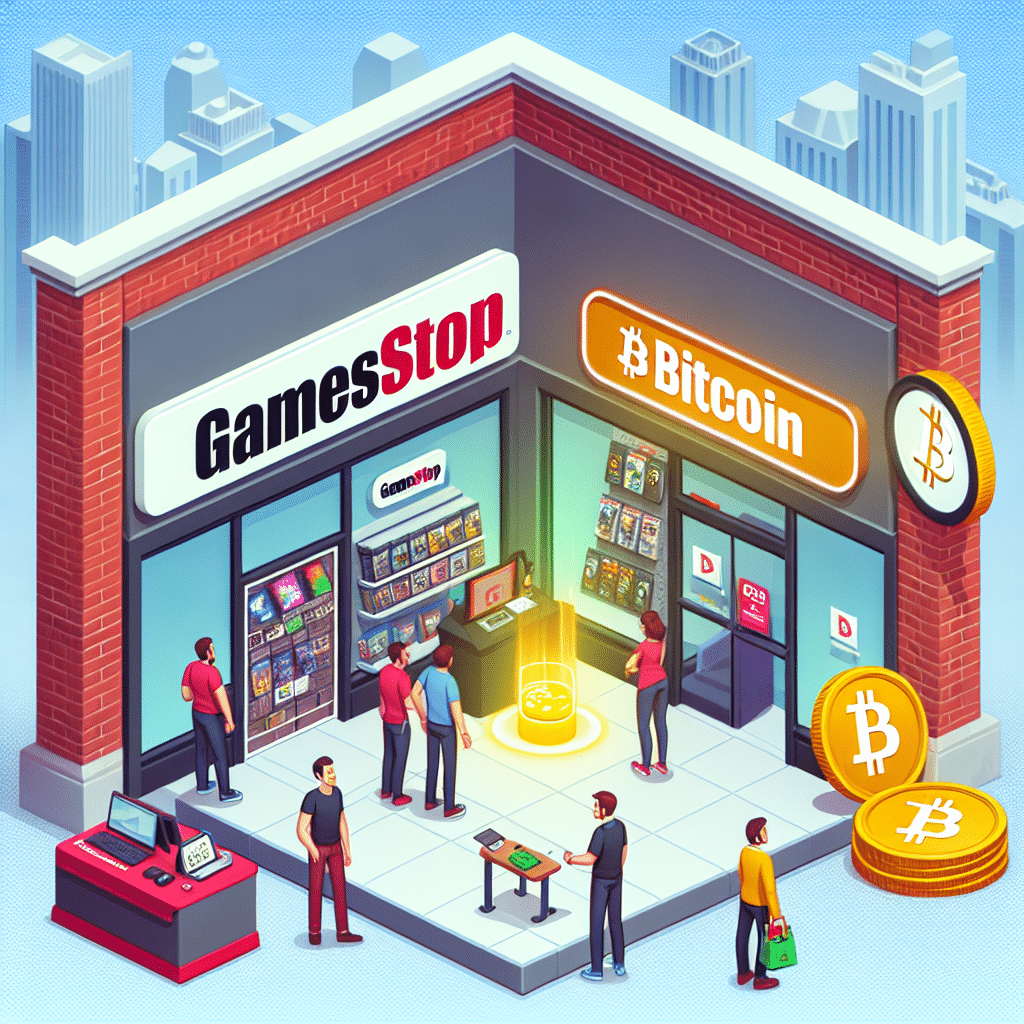 GameStop se lance dans le Bitcoin : un nouveau coup de poker