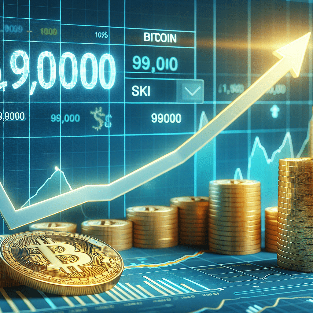Le bitcoin en route vers les 99 000 $