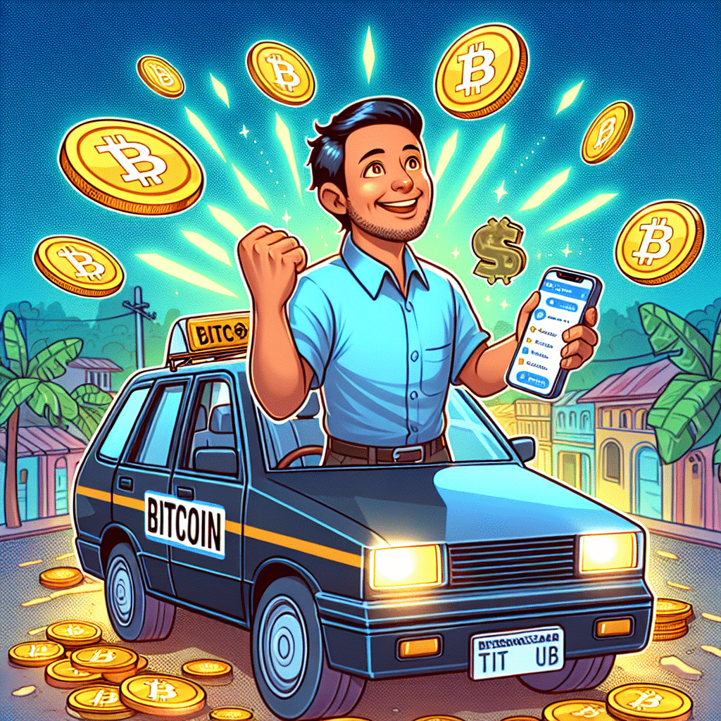 La transformation économique d'un chauffeur de taxi au Salvador grâce au bitcoin