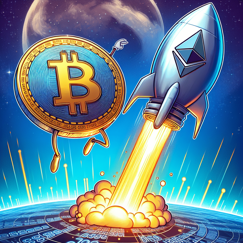 Le bitcoin chute, l'ether décolle