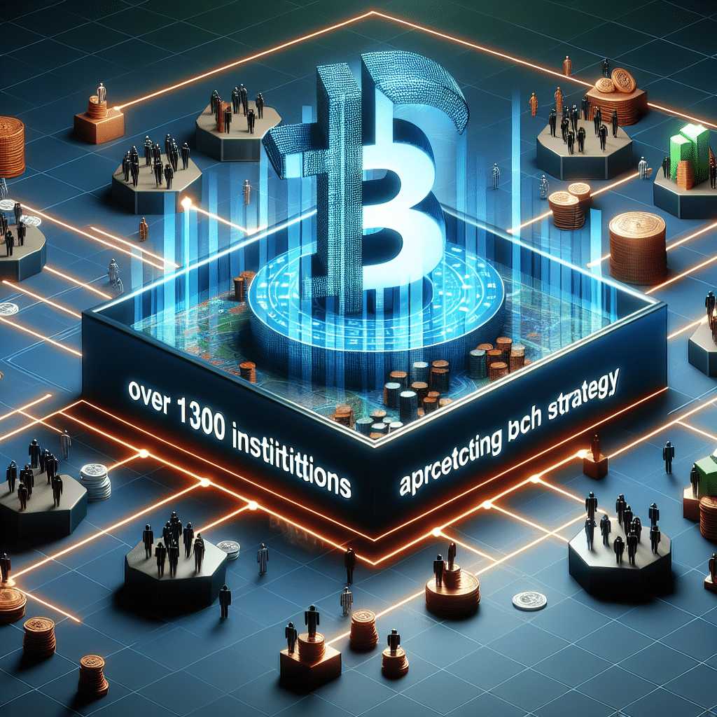 Plus de 13 000 institutions s'attaquent à Bitcoin grâce à Strategy