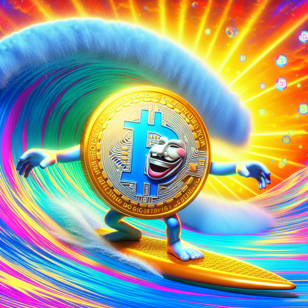 Un meme coin qui ride sur la vague du Bitcoin