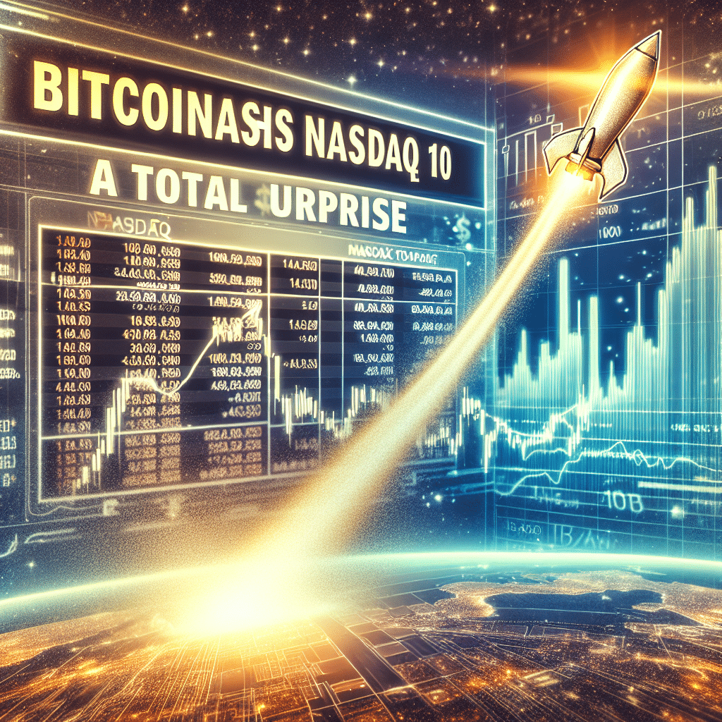 Bitcoin dépasse le Nasdaq 100, une surprise totale