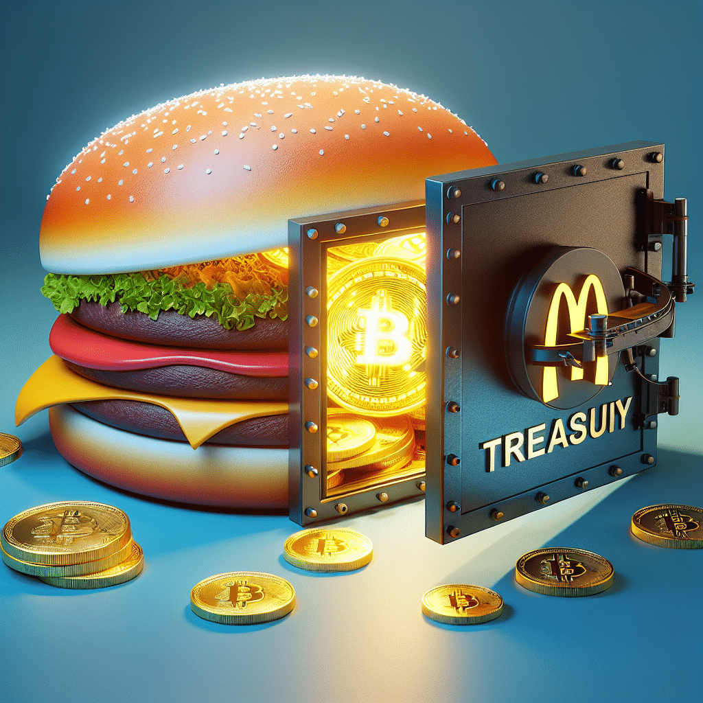 Bitcoin dans la trésorerie de McDonald's : une idée qui fait parler