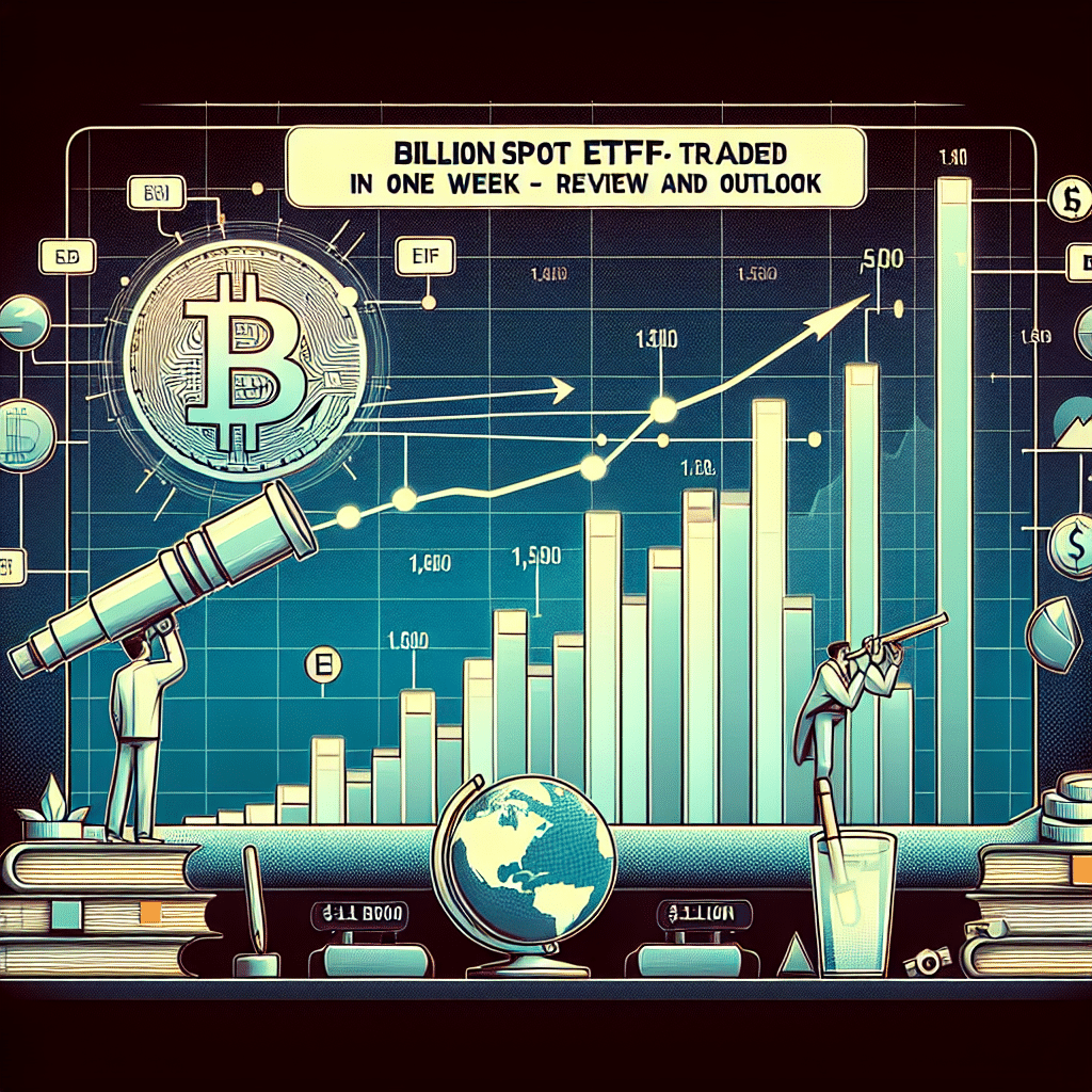 Les ETF Bitcoin spot : Un milliard de dollars échangé en une semaine – Compte rendu et perspectives