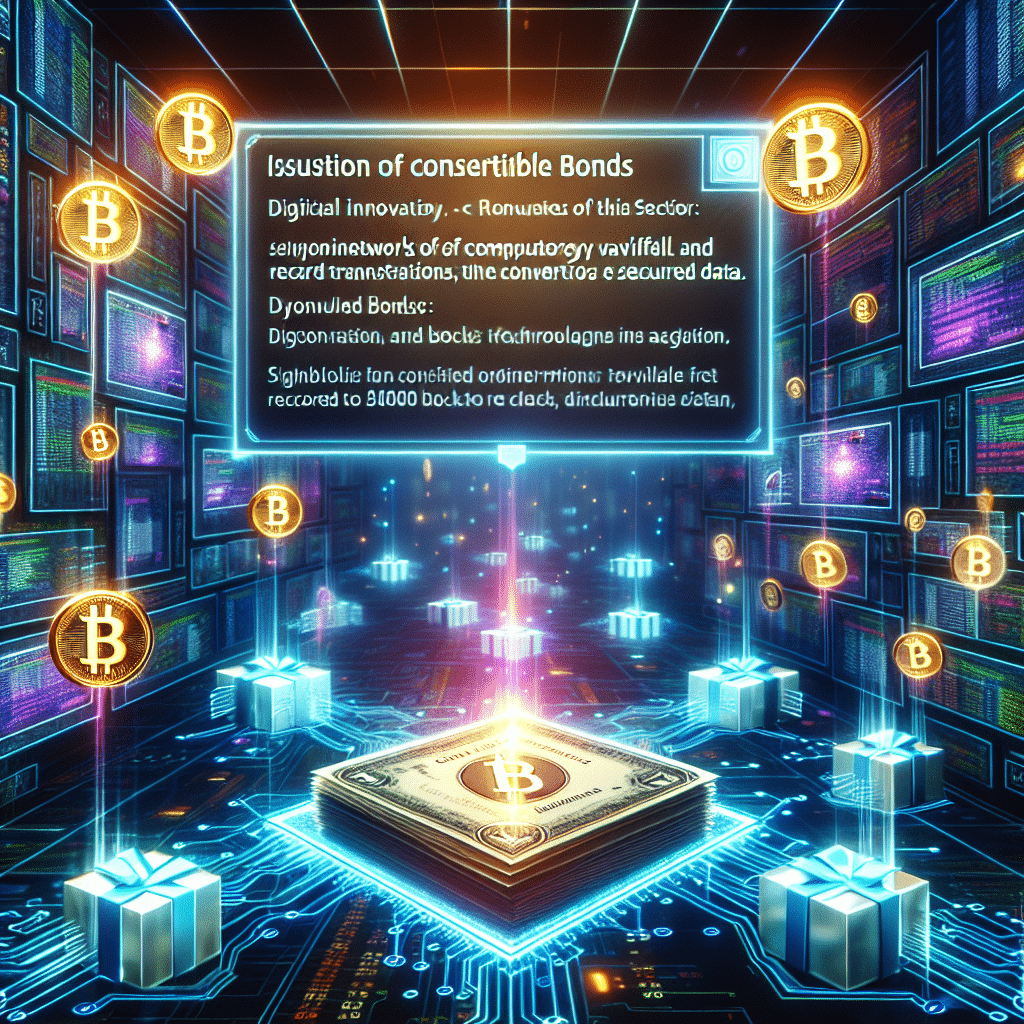 Emission d'obligations convertibles : Blockchain passe à l'action