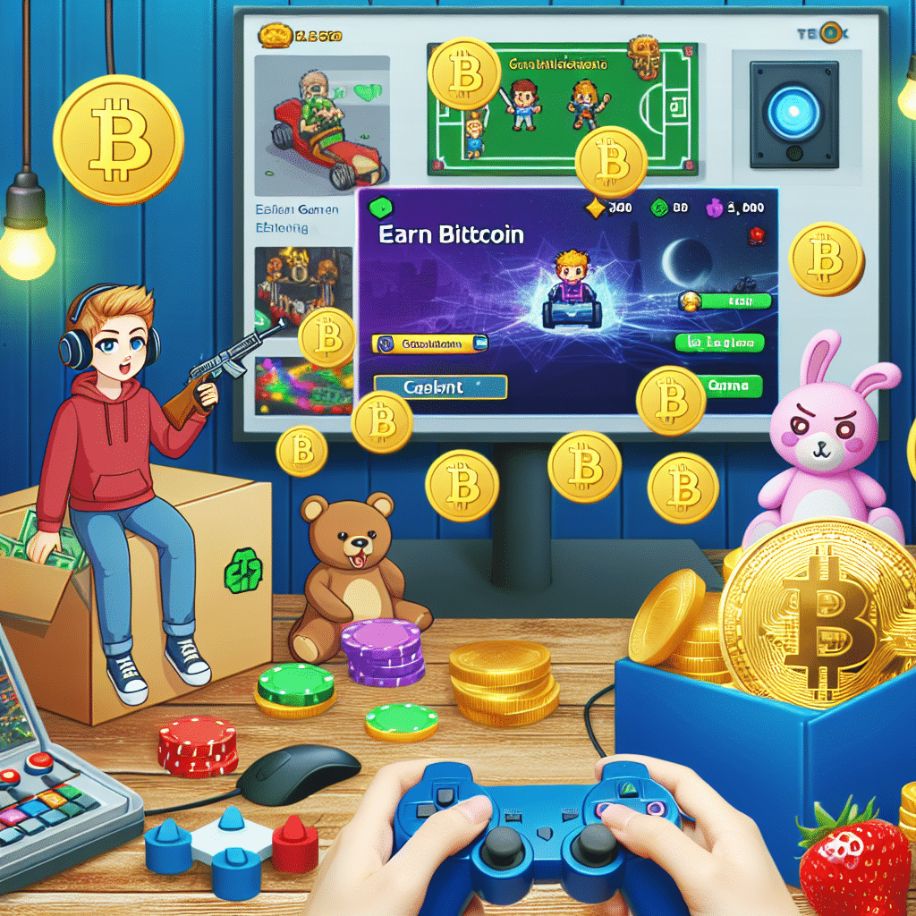 Gagnez du Bitcoin en jouant à des jeux gratuits