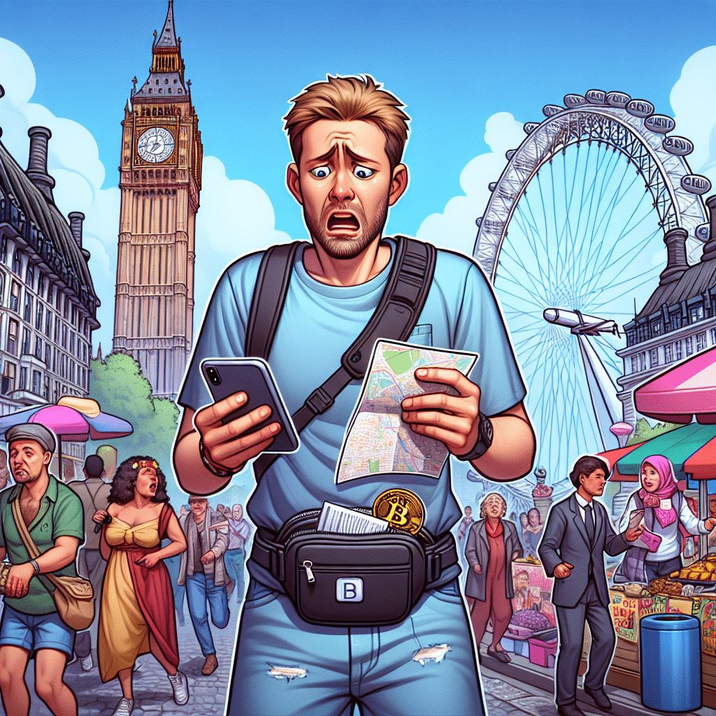 Vol de crypto : un touriste se fait dérober 123 000 dollars à Londres