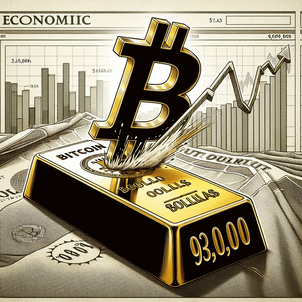 Le Bitcoin fait le grand saut : plus de 93 000 dollars !