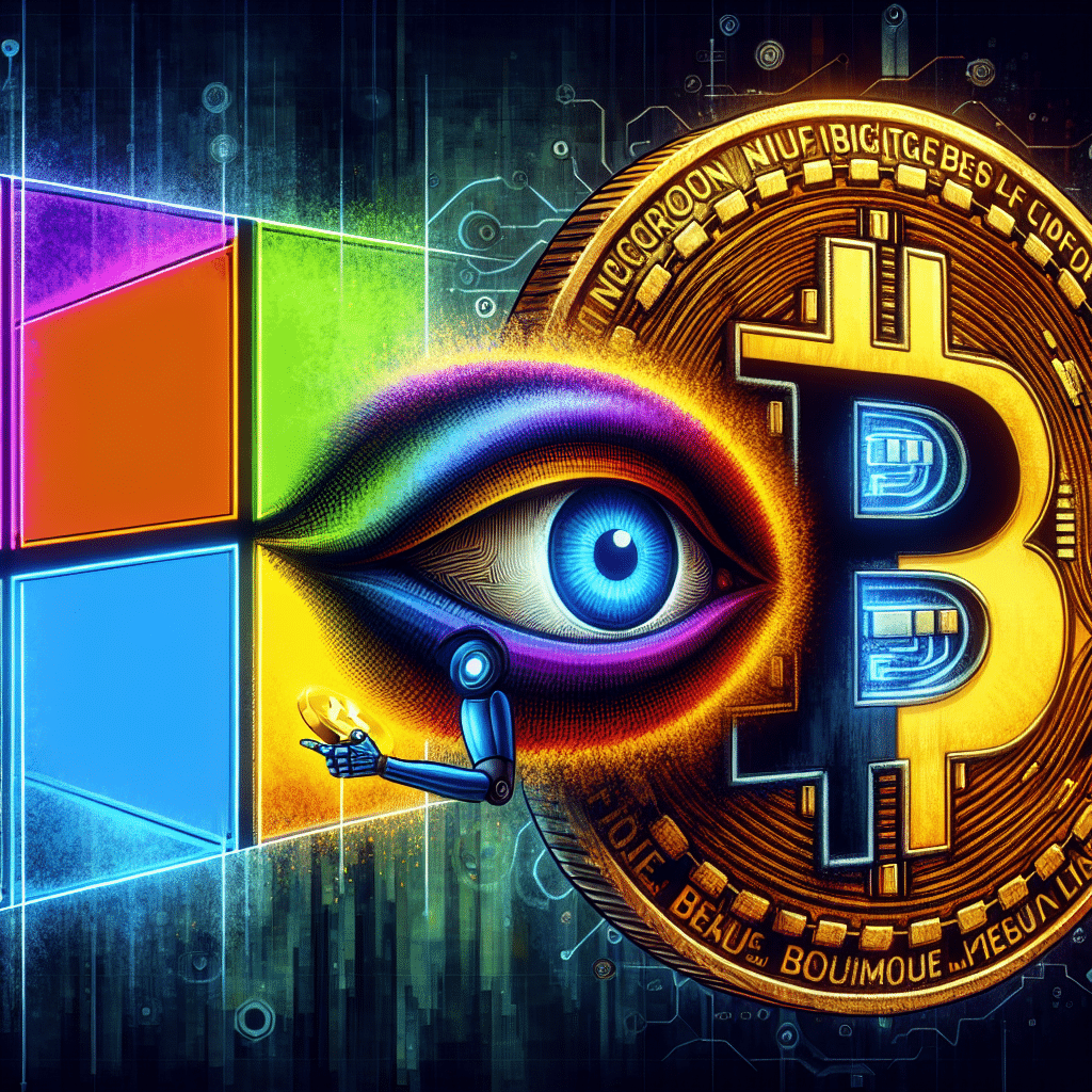 Microsoft et son œil sur le bitcoin