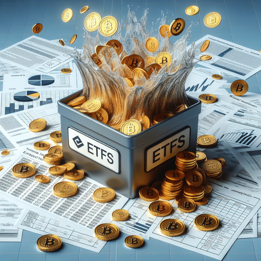 Bitcoin : afflux massif de capitaux dans les ETF