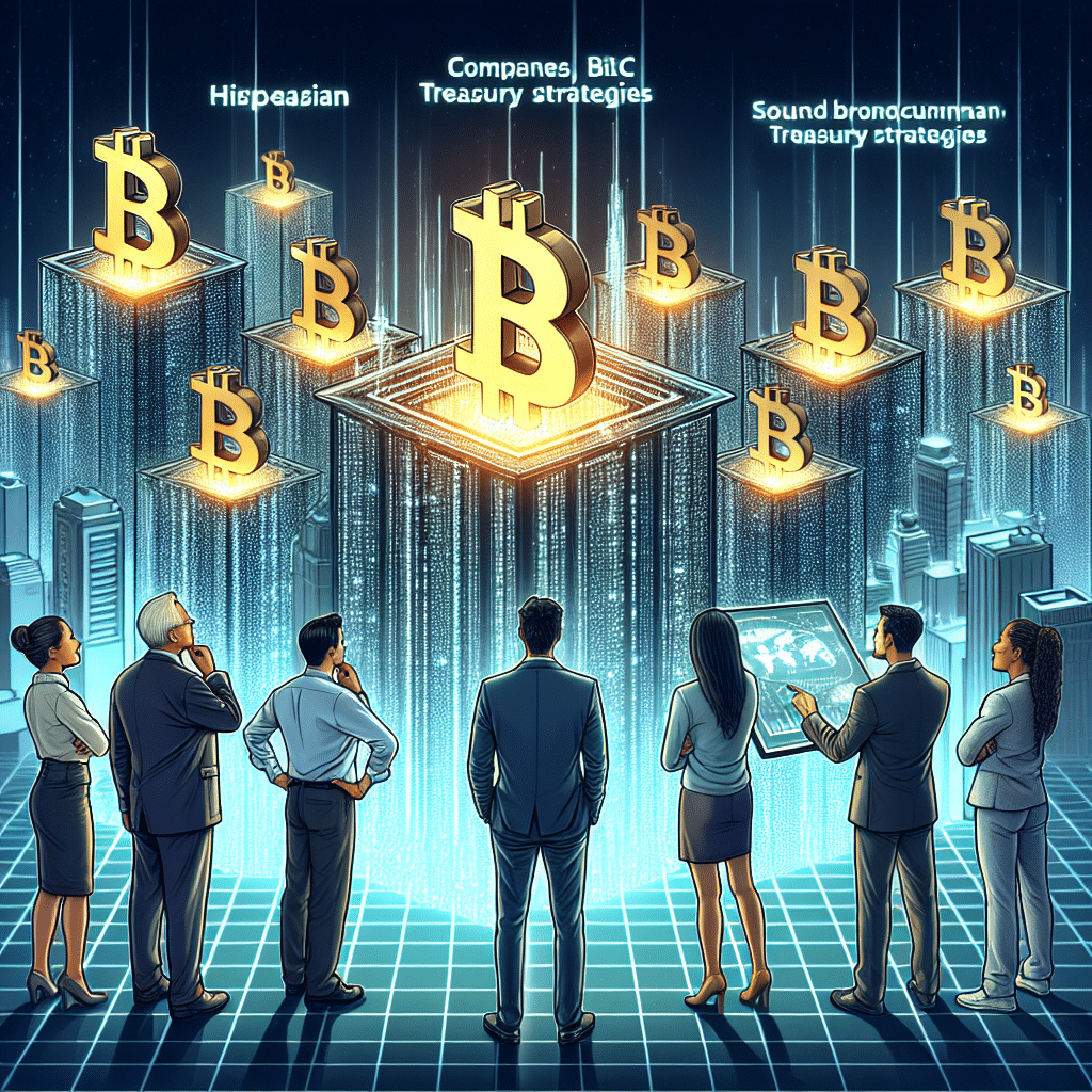 les stratégies de trésorerie en bitcoins : la nouvelle folie des entreprises