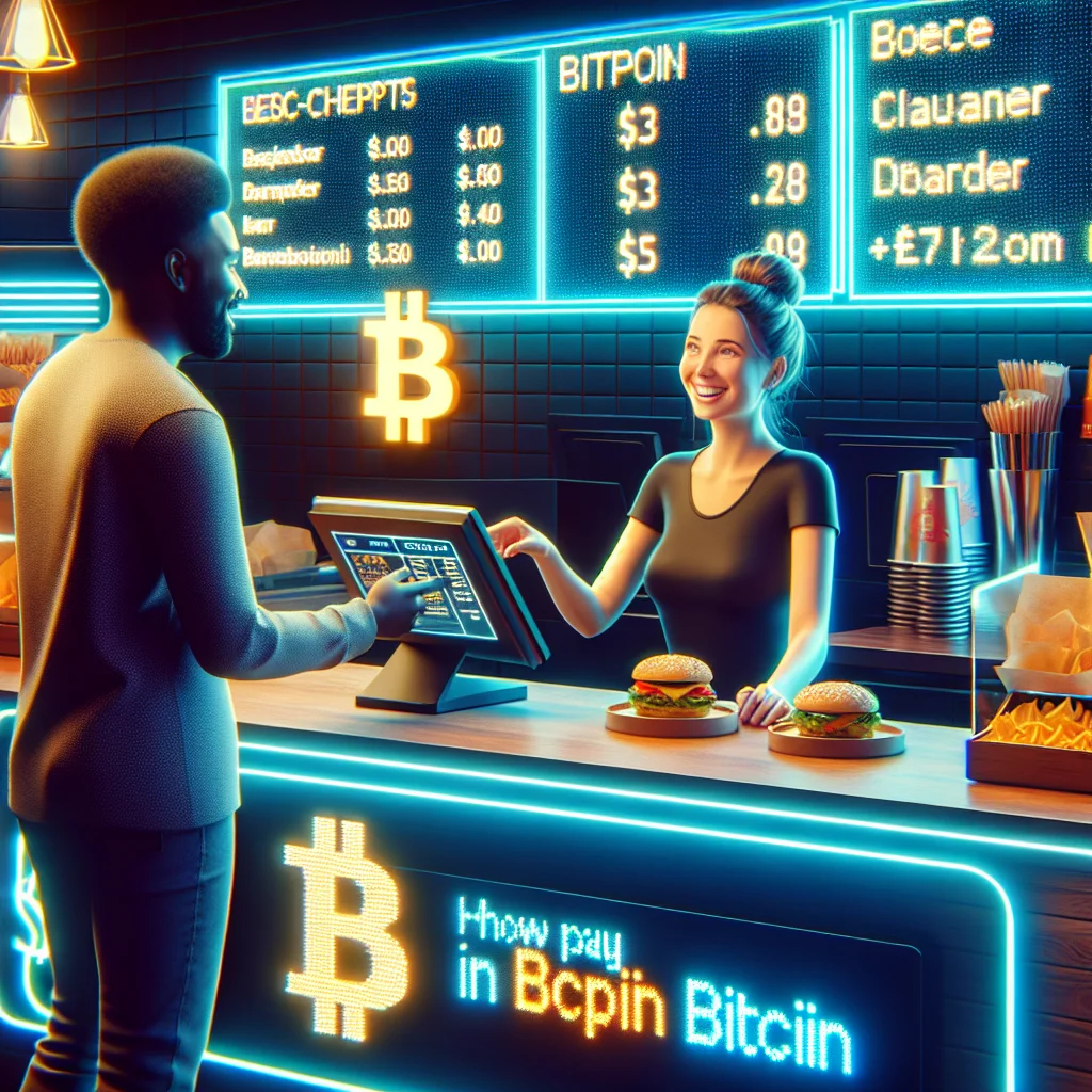 Une chaîne de fast food se met au Bitcoin