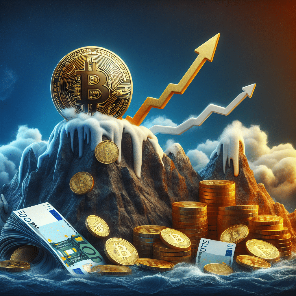 Nouveau sommet pour le bitcoin, pendant que l'euro prend l'eau
